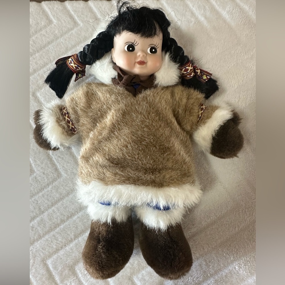 Arctic Circle Plush Alaskan Friends Eskimo Doll